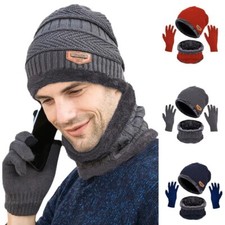 Ensemble bonnet gants et