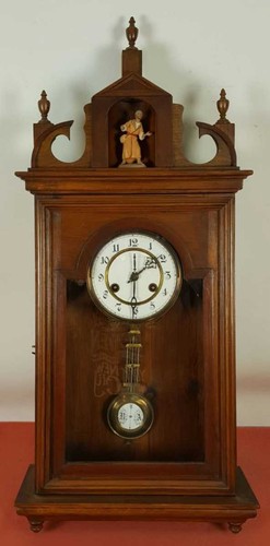 Horloge murale bois - bois., machines
