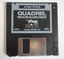 Rare ! QUADREL Atari ST jeu /
