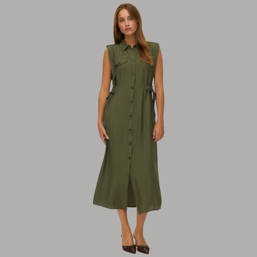 Vero moda robe chemise - robe-chemise, longue