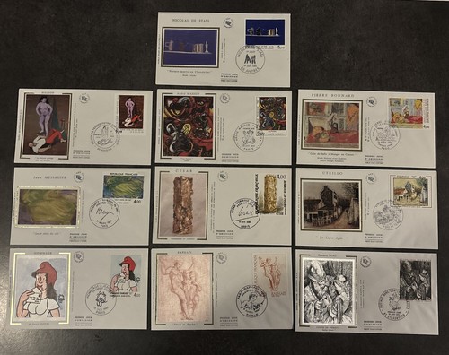 Timbre france lot fdc - 10,