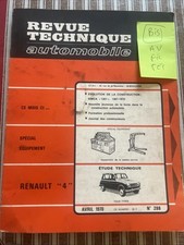 Revue technique Renault 4 R4