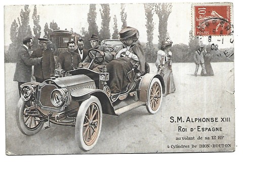 Roi espagne alphonse xiii - d,
