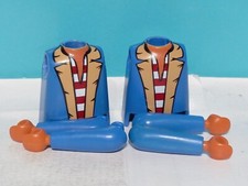 PLAYMOBIL X2 CORPS BRAS BRUNS