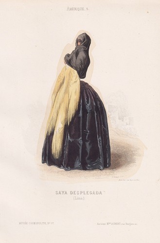 Costume péruvien femme lima - péruvien,
