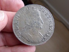 Ecu aux palmes de Louis XIV 1694 H (La Rochelle)