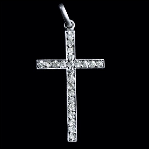 Superbe croix pendentif argent - superbe,