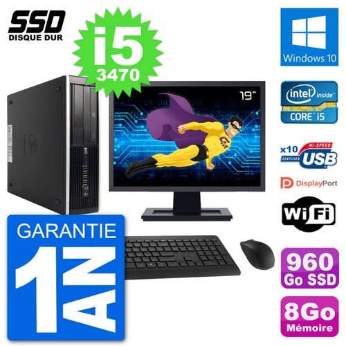8300 elite sff ecran 19 - hp, 19"