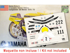 [FFSMC Productions] Decals Moto Yamaha YZR 500 OW35K Kenny Roberts 1978/1979