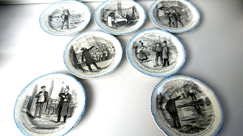 Assiettes terre de - terre,