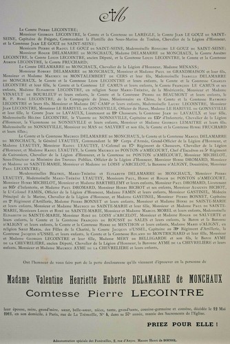 Delamarre monchaux comtesse - monchaux,