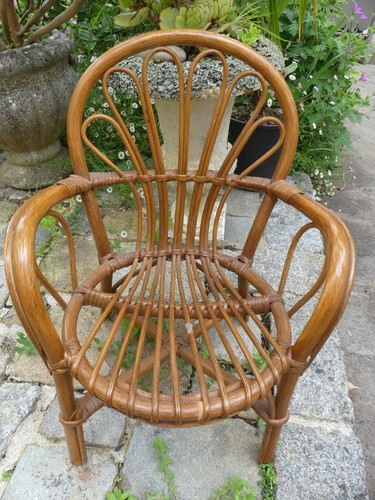Fauteuil enfant osier - osier, /