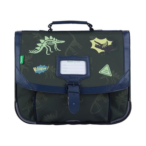 Cartable tann kaki - -,