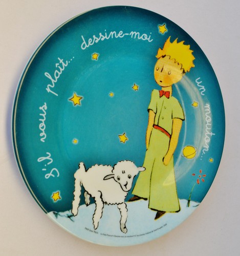 Assiette ronde pour - bébé, →
