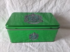Rare Boite Harry Potter Métal - Boîte Vide - Serpentard Slytherin État Neuf 