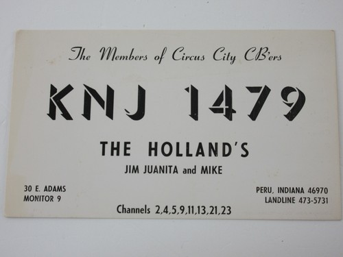 Vintage amateur ham - vintage, qsl
