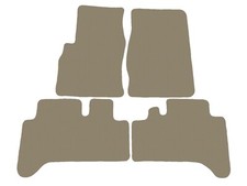 Neuf Tapis de sol pour Toyota Land Cruiser J80 1990-1997, Beige foncé ensemble