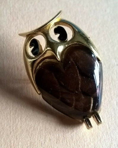 Vintage broche dorée - vintage, et