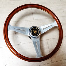Superbe Ensemble Volant Bois Nardi d'époque Complet pour toutes Jaguar Anciennes