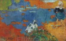 GAUGUIN BRETONNE OIE