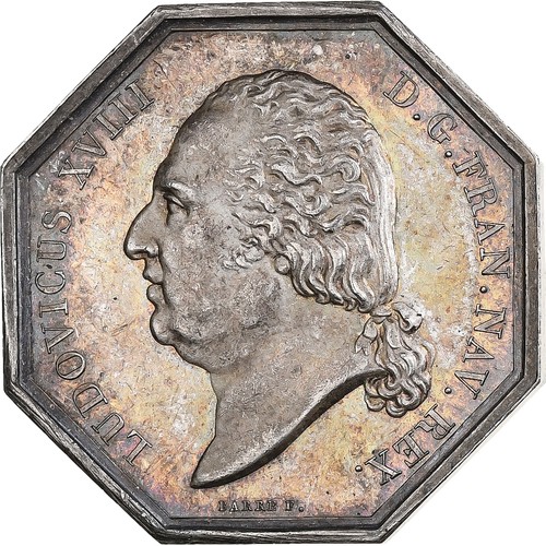 France jeton louis xviii - france,,