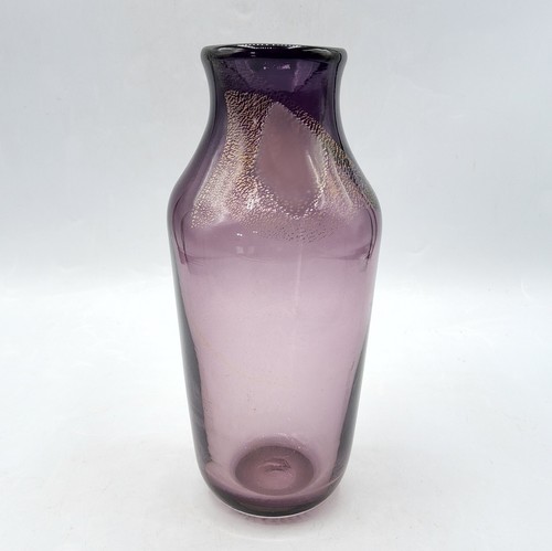 Vase verre soufflé coloré