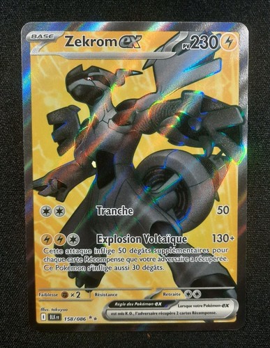 Carte pokémon zekrom ex - pokémon,
