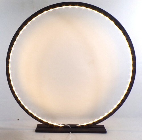 Cercle lumineux bois - cercle,