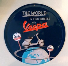 Plaque métal vintage  VESPA