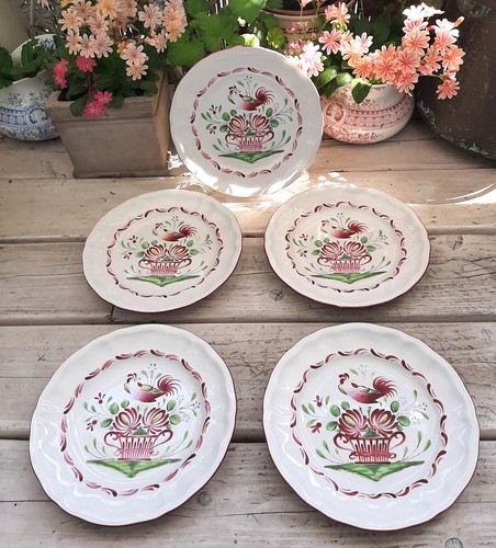Assiettes plates clément - 5,