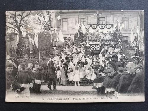 Carte postale ancienne - carte, prÉcy