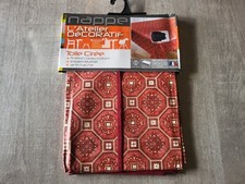 Nappe toile cirée rectangle 140 x 220 cm 8 couverts (057)