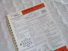 Fiche technique Chrysler 2