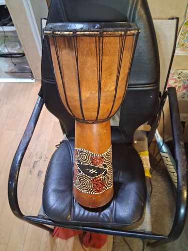Rope tuned djembe - rope-tuned, hand