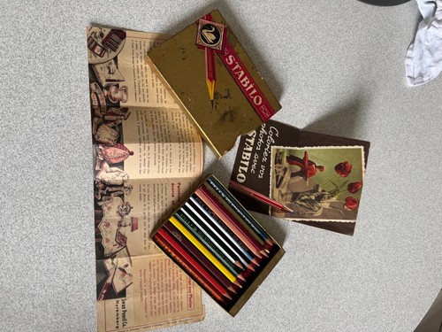 Ancien coffret stabilo - coffret, vintage