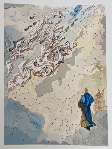Salvador dali estampe bois - -,