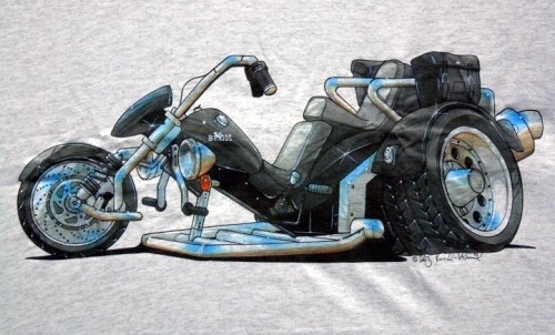 Shirt boom trike - t-shirt,