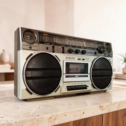 Sharp 6565 rare boombox - rare,