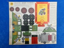 TOP ! MAQUETTE PAPIER Paper model - SHELL BERRE - HAUTIER 1898 N° 30