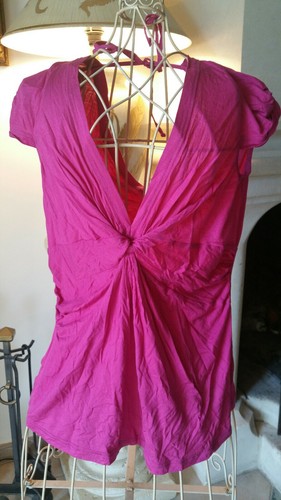 Tee shirt jersey fushia - jersey,
