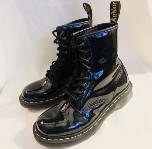Martens 11821 black patent - black,