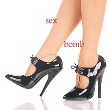 Chaussures Sexy Courtes, Noir