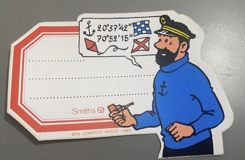 Tintin autocollant sticker - tintin,