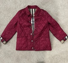 Burberry kids jackets girls Sz