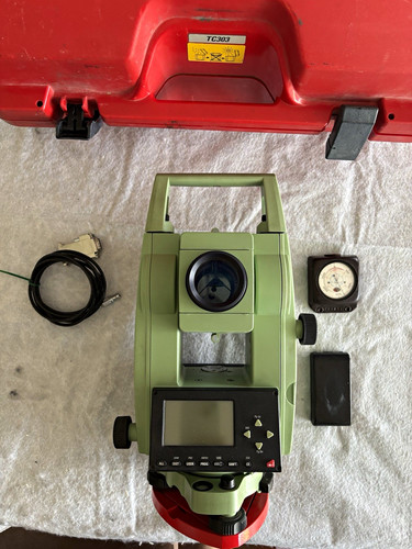 Leica tc303 total station - leica,