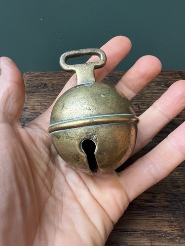 Important grelot bronze doré - important,