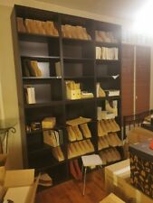 Meubles étagères bois noir