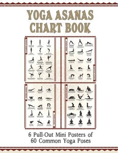 Yoga asanas chart book - asanas, (poche)