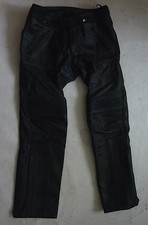 Bering Pantalon moto protection en cuir véritable costaud imperméable L XL