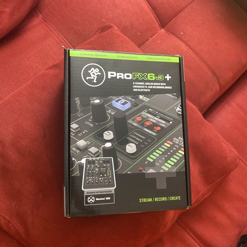 Mackie profx6v3 channel - profx6v3+, 6-channel